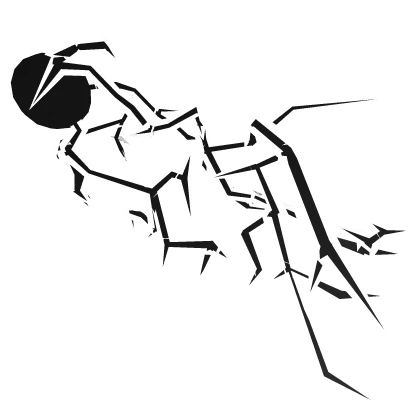 Cartoony Black Aura