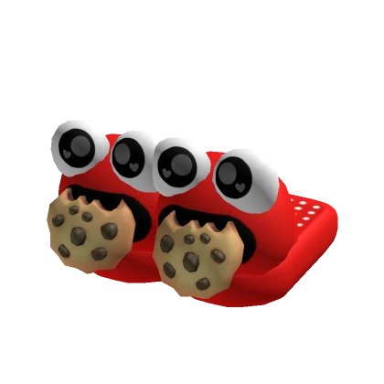 ♡ cookie muncher slippers