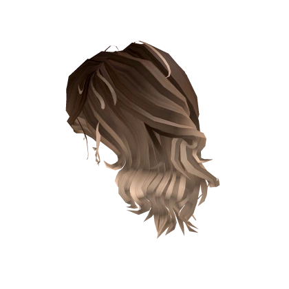 Sunset waves hair in ombre