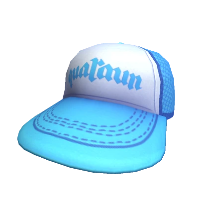 Quataun Trucker Hat (Blue)