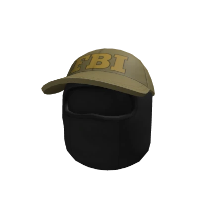 FBI Mask and Cap