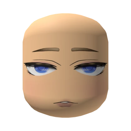 Laid-back Woman Face