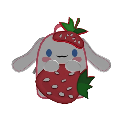 3.0 Strawberry Dog Backpack 🍓