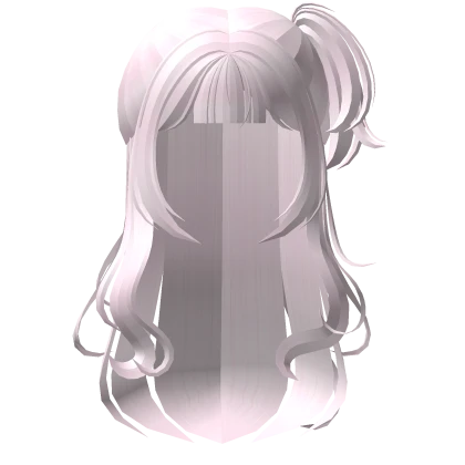 ♡ Side Anime Girl Pigtail Baby Pink