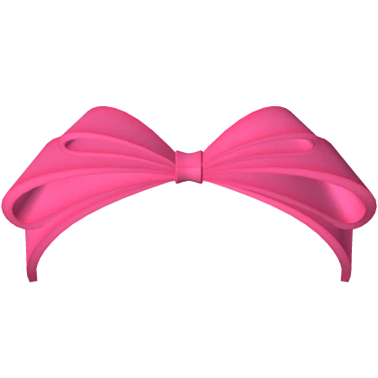 hot pink hair bow ♡