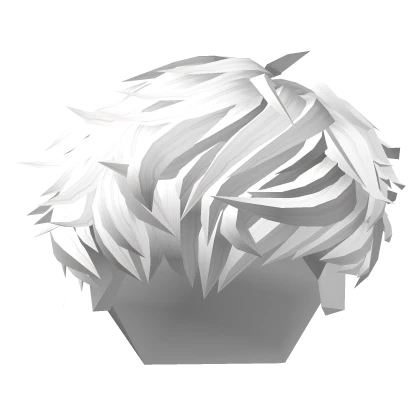 Messy White Hair