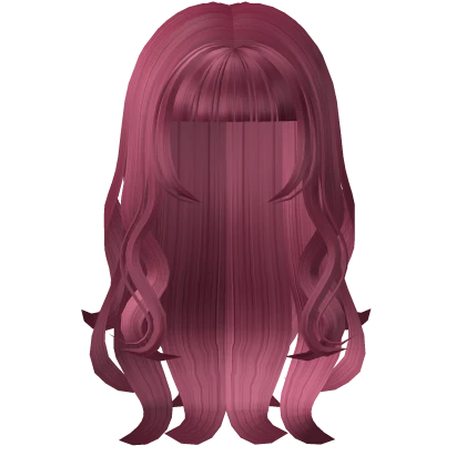 ♡ Dreamy Waves Cascade in Hot Pink