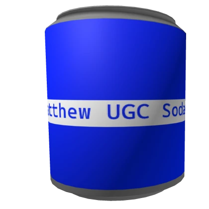 Matthew Blue UGC Soda