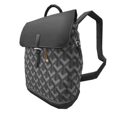 [Black] Royard Calfskin Backpack