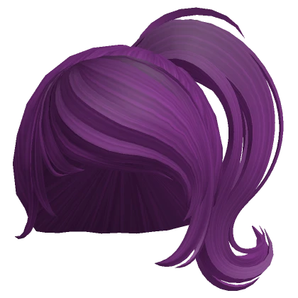 Plum Pudding Purple Ponytail