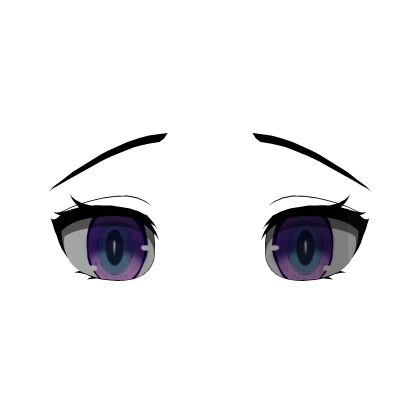 Deity Eyes Blue Purple (3D Face Accessory)