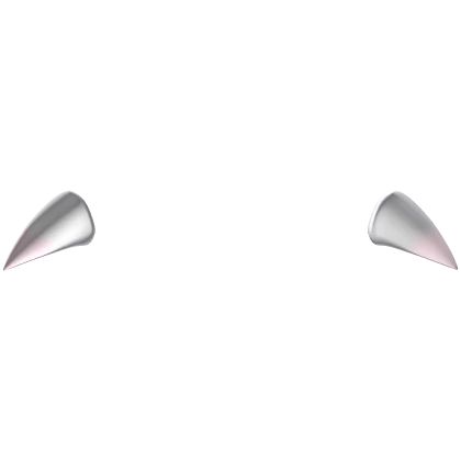 ♡ droopy white elf ears w/ blush ♡