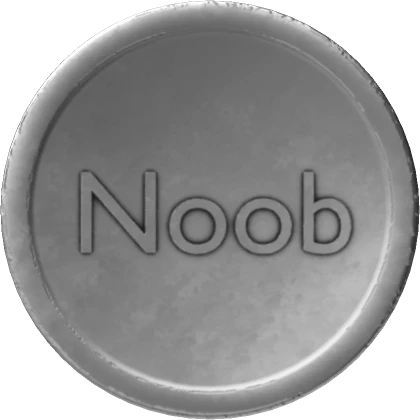 Limited Edition Silver Noob Coin