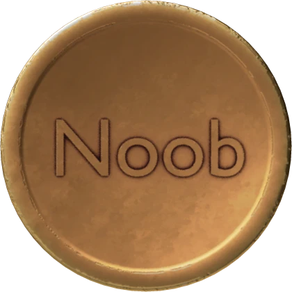 Limited Edition Bronze Noob Coin