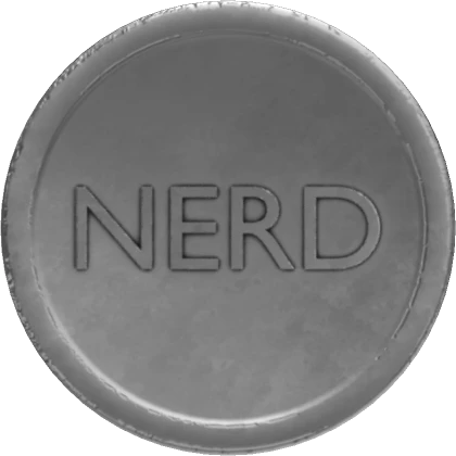 Limited Edition Silver Nerd Coin