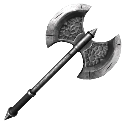 Double Edged Battle Axe