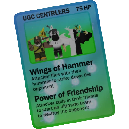 UGC CENTRLERS Trading Card