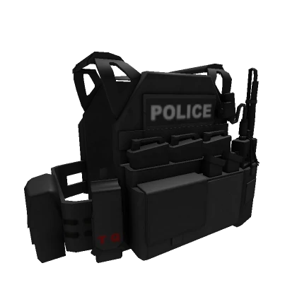 TPC Police Plate Carrier #2 (Black)