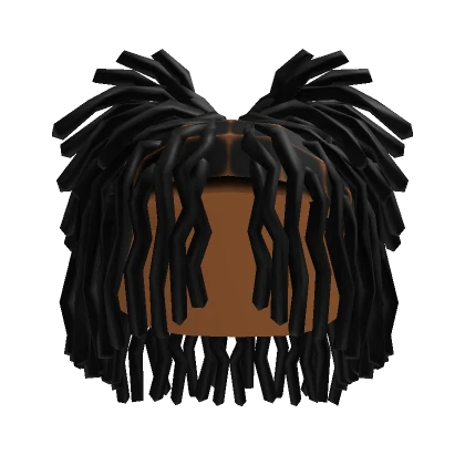 🌟Black Double-Tied Curly Dreadlocks🌟