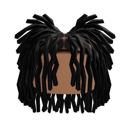 🌟Black Double-Tied Curly Dreadlocks🌟