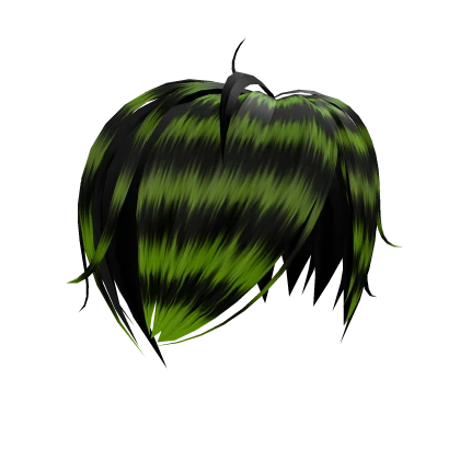 Masc Scene Hair Green and Black