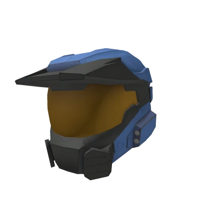 Blue Spartan Helmet MKV
