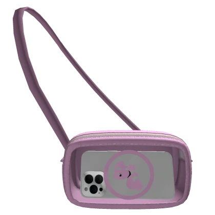 Cotton Candy Pink SG Crossbody w Phone