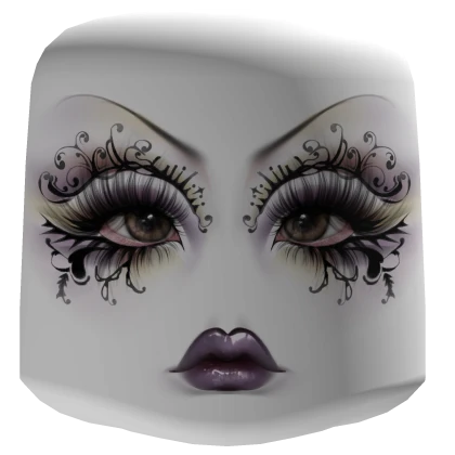 Dark mysterious makeup 