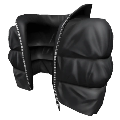 Black Puffer Vest 1.0