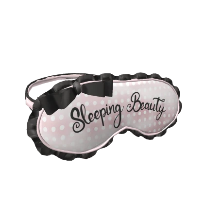 ꒰┊sleeping beauty mask