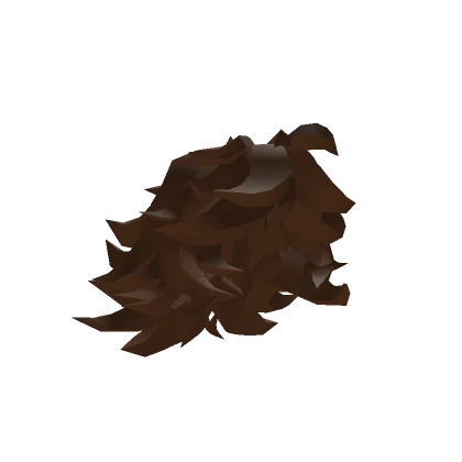 Brown Blocky WolfCut