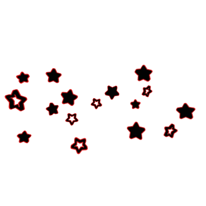 Cartoony Red Star Aura