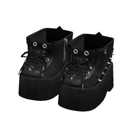 Goth Demonia Heels - Black