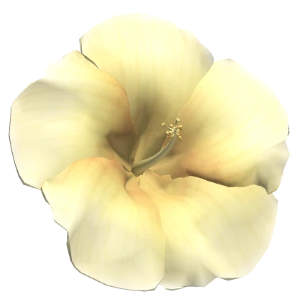 Summer Yellow Hibiscus Hair Flower