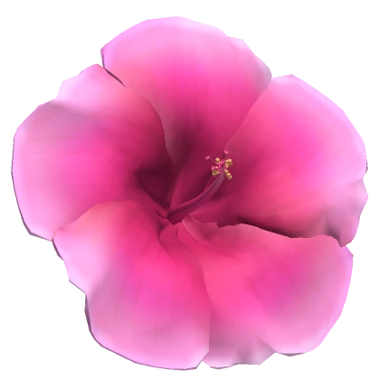 Summer Pink Hibiscus Hair Flower