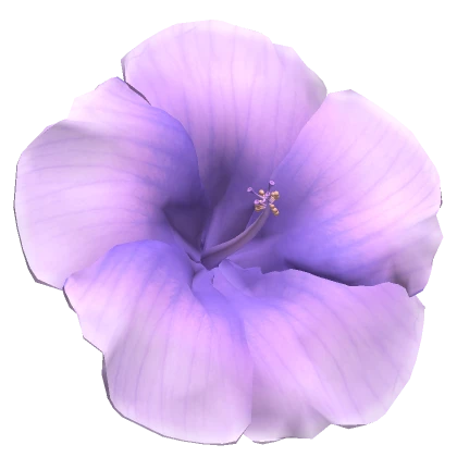 Summer Purple Hibiscus Hair Flower