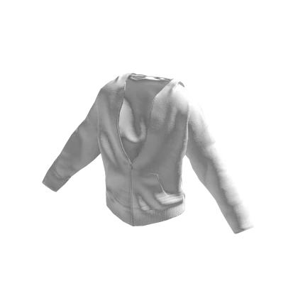 White Half-Zip Jacket