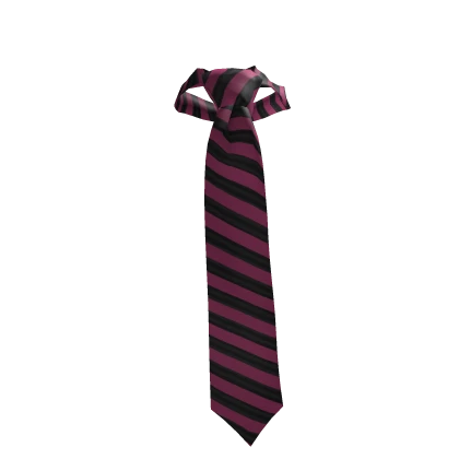 Black and pink striped tie (3.0)