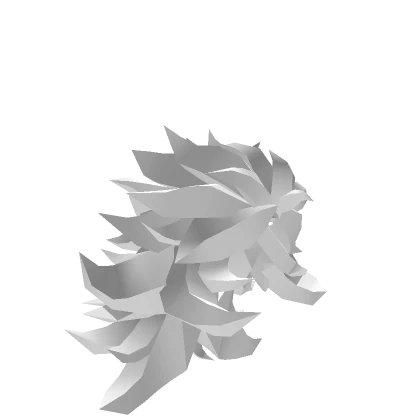 White Blocky Dragon's Mane