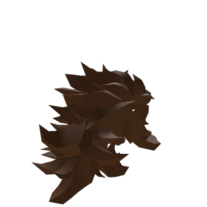 Brown Blocky Dragon's Mane