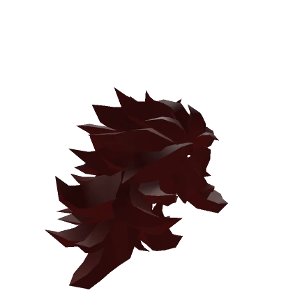 Red Blocky Dragon's Mane