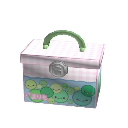 ✿ kawaii holdable marimo moss lunchbox