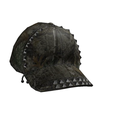 Spiked Camo Hat