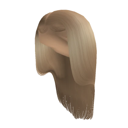 Middle Part Silk Press [Blonde]