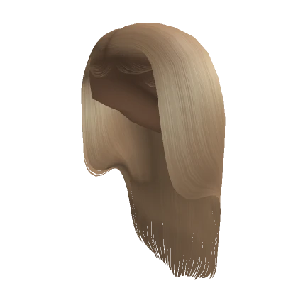 Middle Part Silk Press [Blonde]