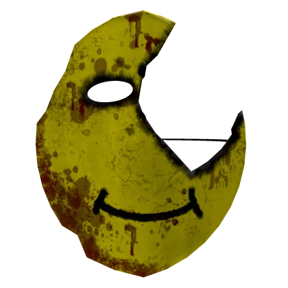 Smiley Mask Halloween Broken