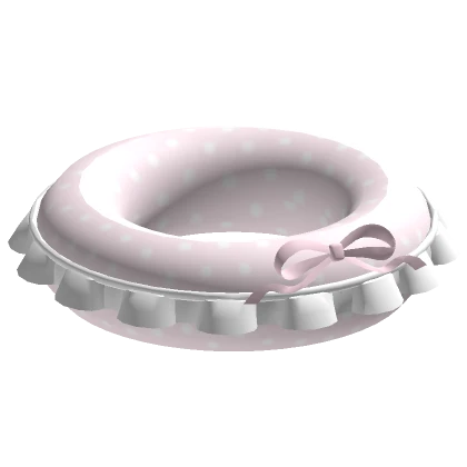 Cutesy Preppy Pink Summer Floatie