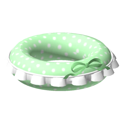 Cutesy Preppy Mint Summer Floatie