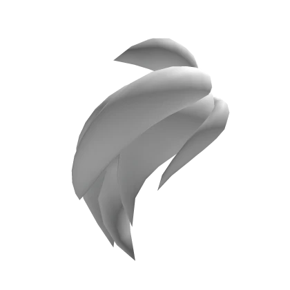 White Long Hair Tuft Bangs