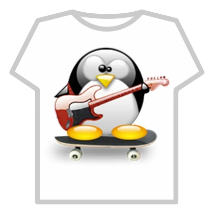 Sk8er penguin!